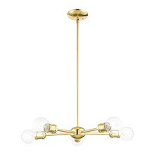 Livex Lighting 46135-02 - 5 Lt Polished Brass Chandelier