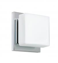  1WS-773507-CR - Besa Wall Alex Chrome Opal Matte 1x50W G9