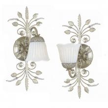 Crystorama 4741-SL - Crystorama Primrose 1 Light Swarovski Spectra Crystal Silver Sconce