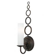 Crystorama 9261-EB - Crystorama Cameron 1 Light Bronze Sconce I