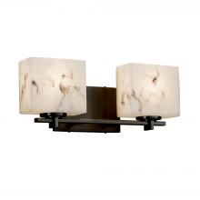 Justice Design Group FAL-8442-55-DBRZ - Era 2-Light Bath Bar