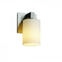 Justice Design Group FSN-8921-15-OPAL-NCKL - Modular 1-Light Wall Sconce