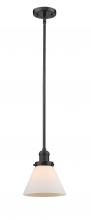 Innovations Lighting 201S-OB-G41-LED - Cone - 1 Light - 8 inch - Oil Rubbed Bronze - Stem Hung - Mini Pendant