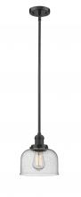 Innovations Lighting 201S-OB-G74-LED - Bell - 1 Light - 8 inch - Oil Rubbed Bronze - Stem Hung - Mini Pendant