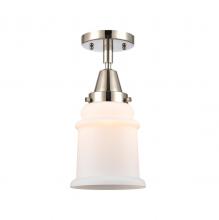 Innovations Lighting 447-1C-PN-G181 - Canton - 1 Light - 6 inch - Polished Nickel - Flush Mount