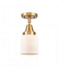 Innovations Lighting 447-1C-SG-G51 - Bell - 1 Light - 5 inch - Satin Gold - Flush Mount