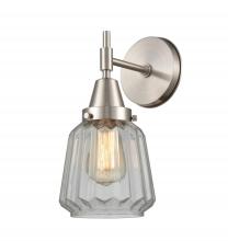 Innovations Lighting 447-1W-SN-G142 - Chatham - 1 Light - 7 inch - Satin Nickel - Sconce