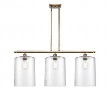 Innovations Lighting 516-3I-AB-G112-L - Cobbleskill - 3 Light - 36 inch - Antique Brass - Cord hung - Island Light