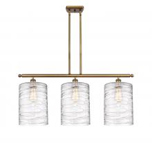 Innovations Lighting 516-3I-BB-G1113-L - Cobbleskill - 3 Light - 36 inch - Brushed Brass - Cord hung - Island Light