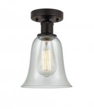 Innovations Lighting 616-1F-OB-G2812 - Hanover - 1 Light - 6 inch - Oil Rubbed Bronze - Semi-Flush Mount