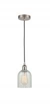 Innovations Lighting 616-1P-SN-G2511 - Caledonia - 1 Light - 5 inch - Brushed Satin Nickel - Cord hung - Mini Pendant