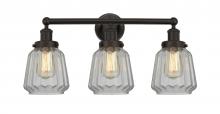 Innovations Lighting 616-3W-OB-G142 - Chatham - 3 Light - 25 inch - Oil Rubbed Bronze - Bath Vanity Light