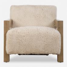 Uttermost 23453 - Uttermost Jackson Sheepskin Accent Chair