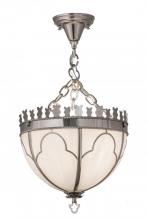 Meyda White 168837 - 14"W Gothic Inverted Pendant