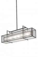 Meyda White 170994 - 54"L Nelson Oblong Pendant