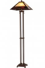 Meyda White 179148 - 62.5" Mission Prime Floor Lamp