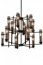 Meyda White 181625 - 44"W Landon 12 LT Chandelier