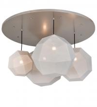 Meyda White 195179 - 48"W Nidos 4 LT Pendant