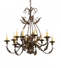 Meyda White 215406 - 36" Wide French Elegance Chandelier