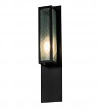 Meyda White 221673 - 6" Wide Quadrato Diamond Wall Sconce