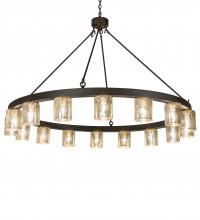 Meyda White 231480 - 62" Wide Loxley Needham 16 Light Chandelier