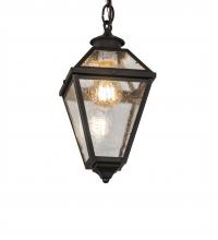 Meyda White 235795 - 6" Square Cranz Lantern Mini Pendant