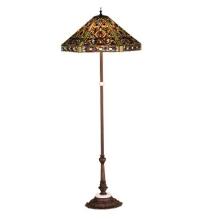 Meyda White 31116 - 63"H Tiffany Elizabethan Floor Lamp.602