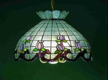 Meyda White 31208 - 20"W Roseborder Pendant