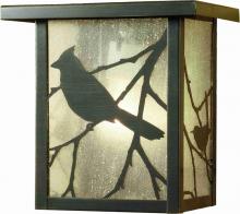 Meyda White 43458 - 8"W Hyde Park Song Bird Wall Sconce