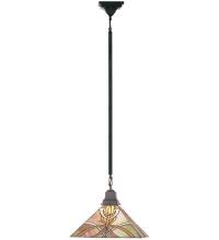 Meyda White 49149 - 13"Sq Glasgow Bungalow Pendant.609