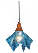 Meyda White 81326 - 9" Wide Metro Fusion Electra Mini Pendant